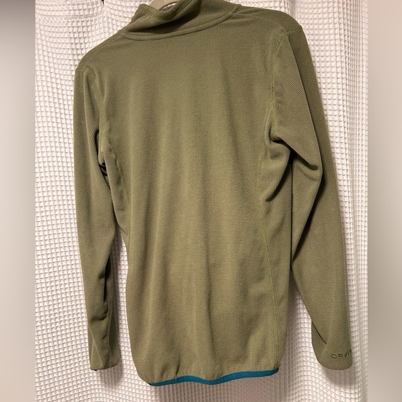 Orvis Fleece Quartezip Green Small - Picture 3 of 5